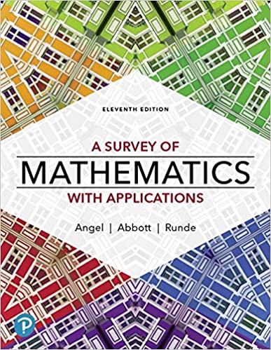 A Survey of Mathematics with Applications (11th Edition) [2020] - Original PDF